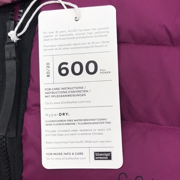 adidas  Cold.dry Down Vest Snow Jacket Outdoor - Picture 6 of 6